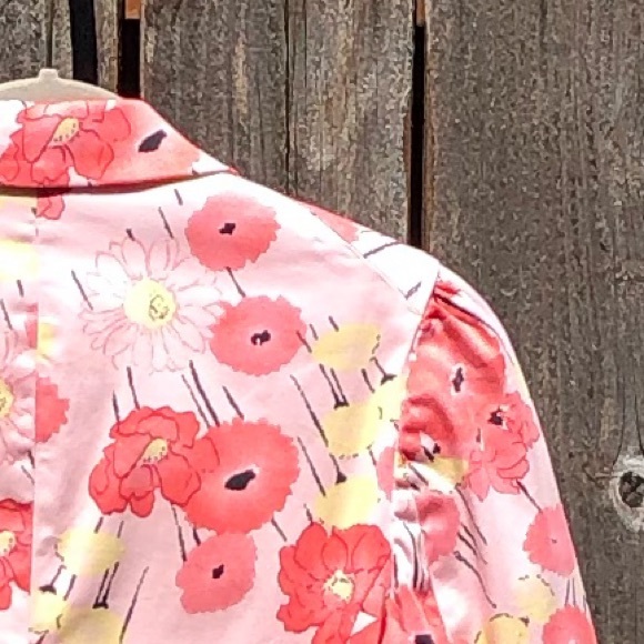 Apostrophe Stretch one button floral blazer size 4 - Picture 11 of 16